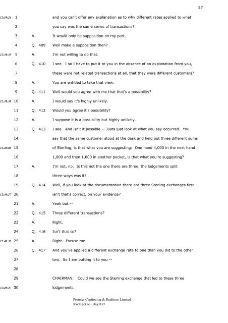 3 4 CHAIRMAN: Good morning, Mr. Murphy. 5 - The Tribunal of ...