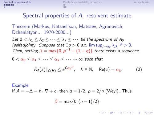 A spectral approach of the null controllability of coupled non ...