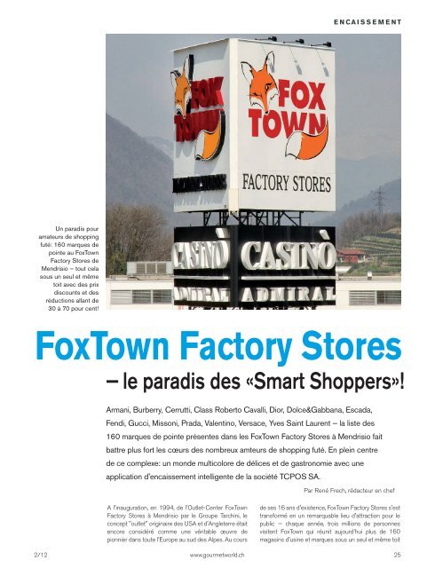 Foxtown Factory Stores