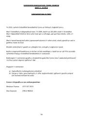 REVISED SPECIFICATION - Eisteddfod Genedlaethol Cymru