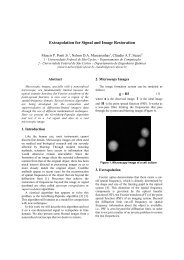 Extrapolation for Signal and Image Restoration