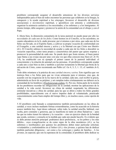 Catequesis de Juan Pablo II sobre el sacerdocio - amoz.com.mx