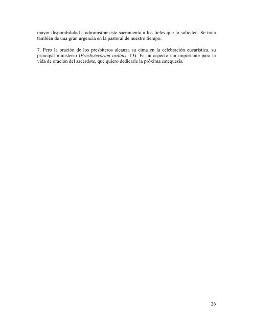 Catequesis de Juan Pablo II sobre el sacerdocio - amoz.com.mx