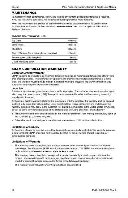 important - Bike-Manual.com