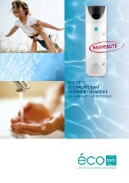 eco styx, le chauffe-eau thermodynamique