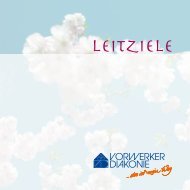 LEITZIELE - Vorwerker Diakonie