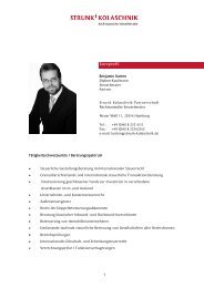 Kurzprofil Benjamin Karten Diplom-Kaufmann Steuerberater Partner ...