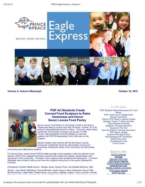 Grandparents Day Is One Day This Prince Of Peace Christian School