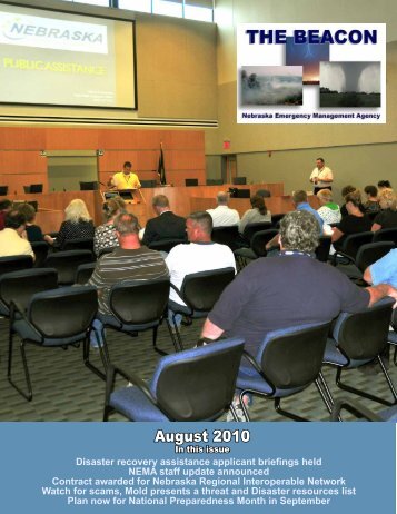 August 2010 - Nebraska Emergency Management Agency - State of ...