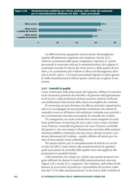 Le esternalizzazioni nelle amministrazioni pubbliche