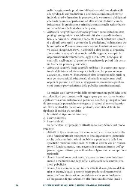 Le esternalizzazioni nelle amministrazioni pubbliche