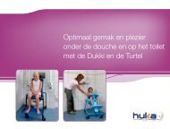 Optimaal gemak en plezier onder de douche en op het toilet met de ...