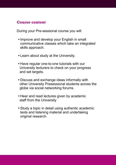 Pre-sessional Course Guide - University of Wolverhampton