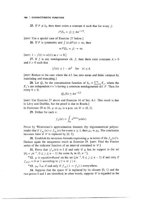 Course in Probability Theory