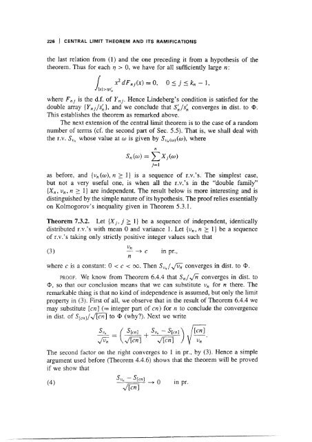 Course in Probability Theory