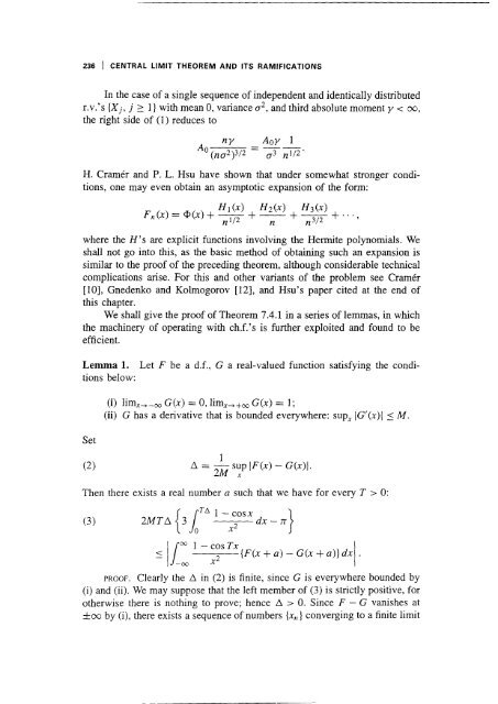 Course in Probability Theory