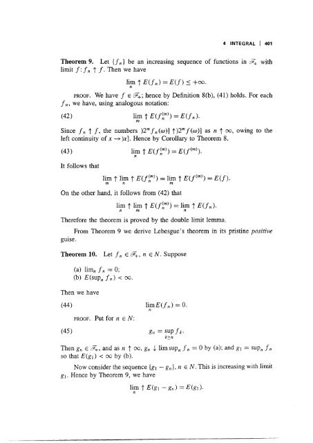 Course in Probability Theory