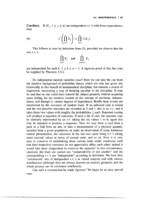 Course in Probability Theory