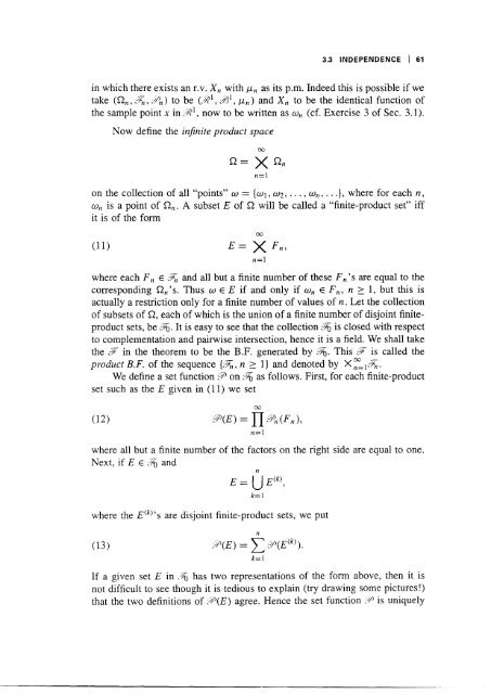 Course in Probability Theory