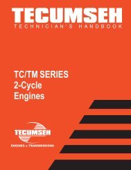 TC/TM SERIES 2-Cycle Engines - Small Engine Suppliers