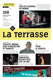 DerniÃ¨re Ã©dition en pdf - La Terrasse