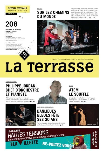 DerniÃ¨re Ã©dition en pdf - La Terrasse