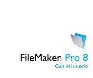 Descargar FileMaker Pro 8 - Mundo Manuales