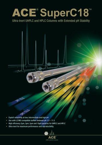 ACE SUPER C18 Brochure - Canadian Life Science