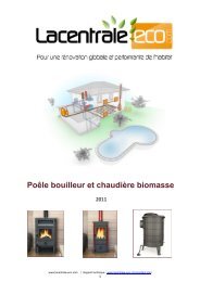 Poêles bouilleurs à bûches - Lacentrale-eco