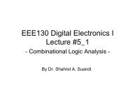 EEE130 Digital Electronics I Lecture #2 -Number Systems ...