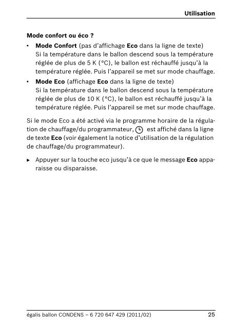 Notice d'emploi