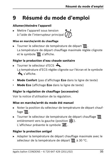 Notice d'emploi