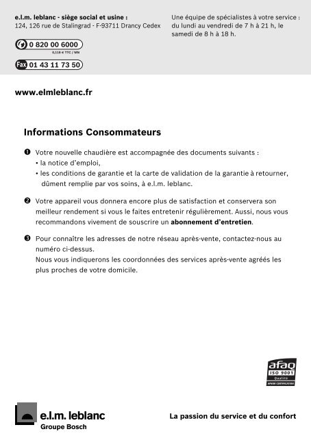 Notice d'emploi