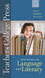 Download - Teachers College Press