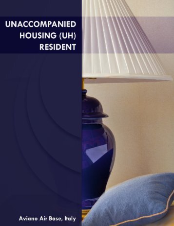 Unaccompanied Housing Brochure - Air Force Housing