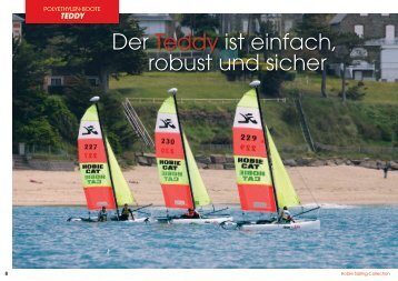 Der Teddy ist einfach, robust und sicher - Hobie Cat