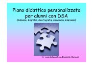 Piano didattico personalizzato per alunni con DSA