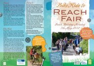 Bike Ride To Reach Fair - Cambridge Cycling Campaign