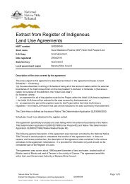 Register Extract - National Native Title Tribunal