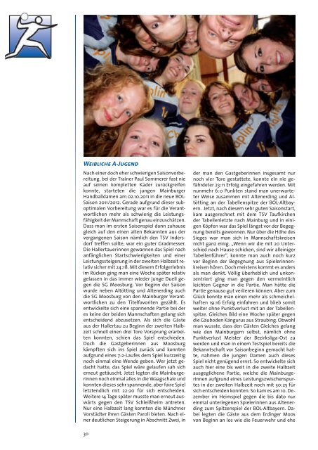 TSV-Nachrichten 1/2012