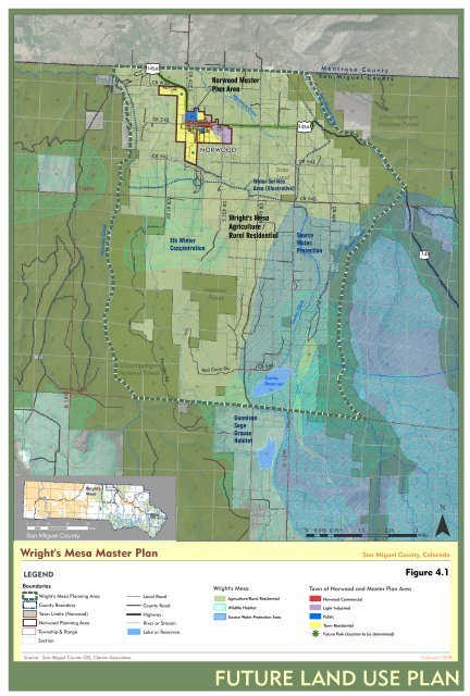Wright's Mesa Master Plan - San Miguel County