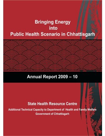 SHRC ANNUAL REPORT 2009-10 - State Health Resource Centre ...