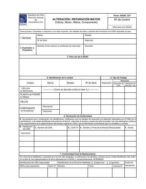 procedimiento aeronÃ¡utico - DGAC