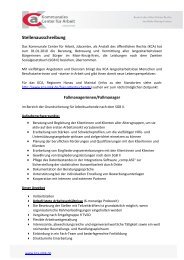 Fallmanagerin / Fallmanager - Kommunales Center für Arbeit