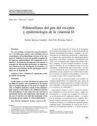 Polimorfismo del gen del receptor y epidemiologÃ­a de la ... - AMMOM