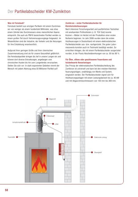 Komponenten fÃ¼r die Abgas- und Heizungstechnik - Kutzner+Weber