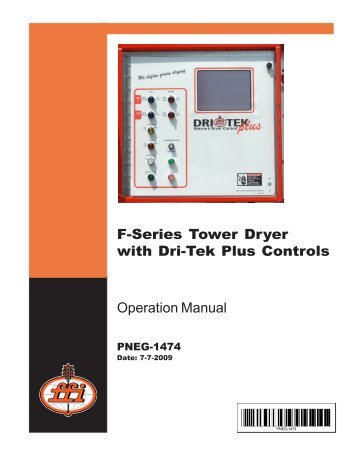 Pneg-1474 F-Series Tower Dryer - ffi