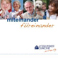 Miteinander Füreinander - Vorwerker Diakonie