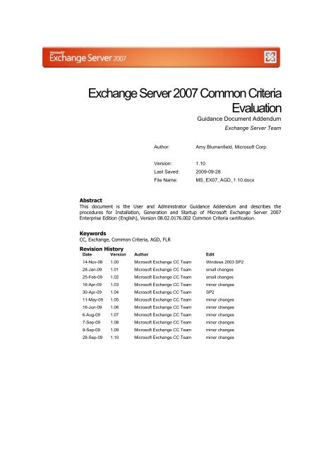 7 Appendix – References - Overview