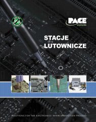 Stacje lutownicze PACE - Renex